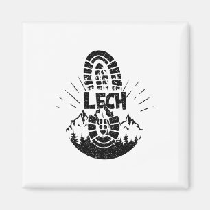 Hiker Lech Vorarlberg Österreich Urlaub Magnet