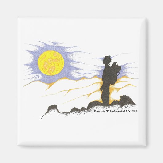 Hiker Magnet (Vorne)