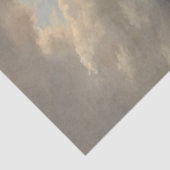 Hiker neben einem Torrential River (durch Achenbac Seidenpapier (Detail)