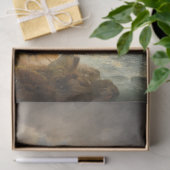 Hiker neben einem Torrential River (durch Achenbac Seidenpapier (Geschenk)