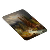 Hiker neben einem Torrential River Magnet (Rechte Seite)