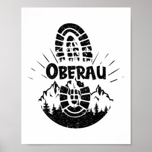 Hiker Oberau Tirol Österreich Urlaub Poster