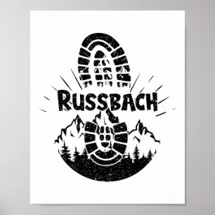 Hiker Russbach Sheimerburger Land Österreich Urlau Poster