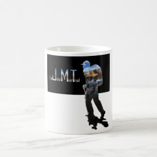 Hiker und Kathedrale Spitze - John Muir Trail Kaffeetasse