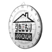 Hikikomori 引 き こ り japanischen Rekruten Dartscheibe (Vorderseite rechts)