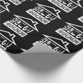 Hikikomori 引 き こ り japanischen Rekruten Geschenkpapier (Ecke)