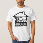 Hikikomori 引 き こ り japanischen Rekruten T-Shirt (Vorderseite)