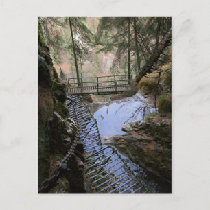 Hikin in Slowakei Postkarte