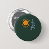 Hiking between trees graphic button (Vorne & Hinten)
