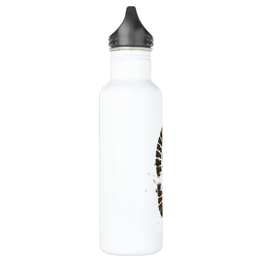 Hiking Boot Mud Print Premium Edelstahlflasche (Links)