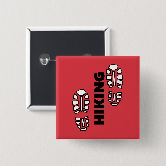 Hiking Boots Button (Vorne & Hinten)
