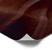 Hiking in the Corkscrew section of Antelope Poster (Ecke)