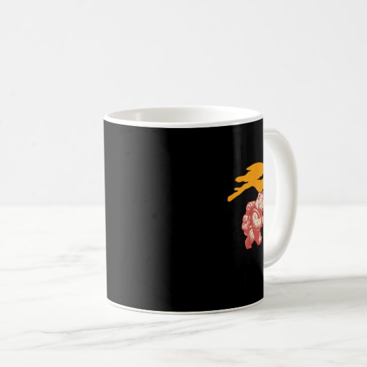 Hiking Is Just Walking With Snacks Funny Bear Hiki Kaffeetasse (VorderseiteRechts)
