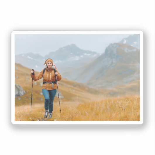 Hiking & Outdoor Memory Sticker (Vorderseite)