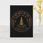 HIKING QUOTE Funny Hiking Hikers Wanderer Karte (Gelbe Blume)