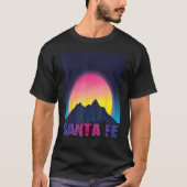 Hiking Santa Fe Mountains New Mexico Tourist T-Shirt (Vorderseite)