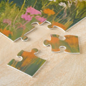 Hiking Trail Mountain Nature Landscape Watercolor Puzzle (Seite)