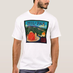 Hil PAK orange LabelLindsay, CA T-Shirt