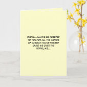 Hilar alberner Vater-Tag Karte (Gelbe Blume)