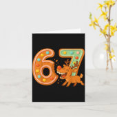 Hilarious 67 Christmas Cookies Rudolph Reindeer Jo Karte (Gelbe Blume)