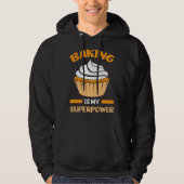 hilarious baking text baker hoodie (Vorderseite)
