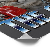 Hilarious Cat Eated Lover Cat Gas I All Silly Sayi Poster (Ecke)