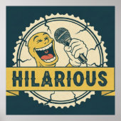 Hilarious Comedy Poster (Vorne)