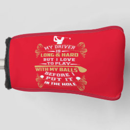 Hilarious Golf Driver Saying Headcover