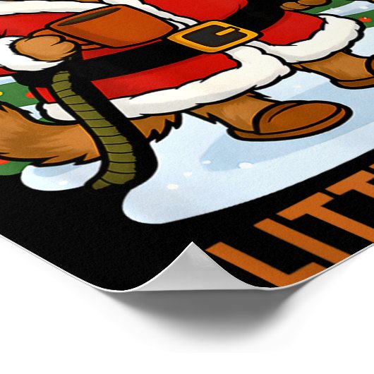 Hilarious Litter’s Full Funny Coffee Cat Lovers Ch Poster (Ecke)