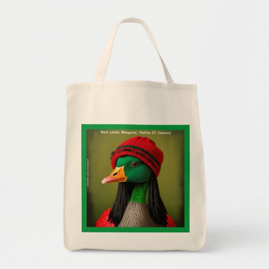 Hilarious Lovable Reggae Canada Jamaican Goose Tragetasche (Vorne)