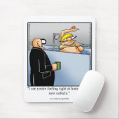 Hilarious Office Humor Mousepad Gift (Mit Mouse)