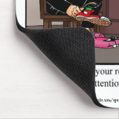 Hilarious Office Humor Mousepad Gift (Ecke)