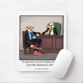 Hilarious Office Humor Mousepad Gift (Mit Mouse)
