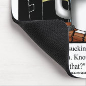 Hilarious Office Humor Mousepad Gift (Ecke)