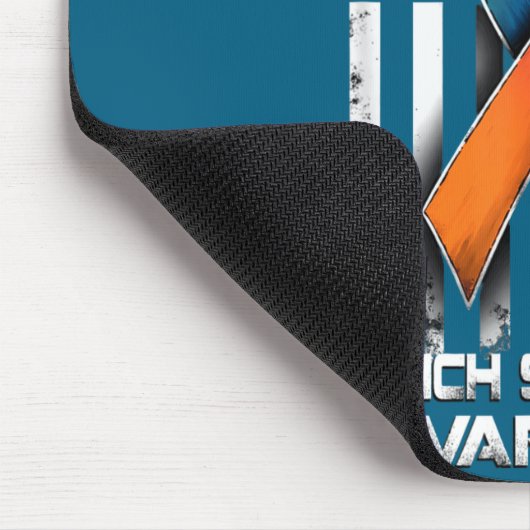 Hilarious Support Lynch Syndrome Squad Awareness Mousepad (Ecke)