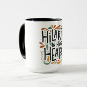 Hilarität bei hohen Hürden Tasse (Vorderseite Links)