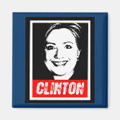 HILARY CLINTON BRIEFMARKE 2016 MAGNET (Vorne)