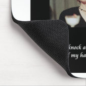Hilary Clinton Hairstyles & Headlines Quote Mousepad (Ecke)