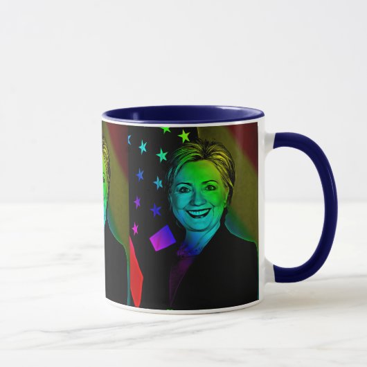 Hilary Clinton Memorabilia Keepake Tasse (Rechts)