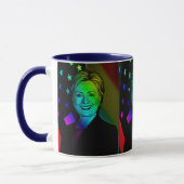 Hilary Clinton Memorabilia Keepake Tasse (Links)