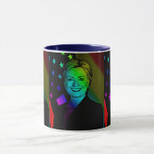 Hilary Clinton Memorabilia Keepake Tasse (Zentrum)