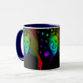 Hilary Clinton Memorabilia Keepake Tasse (Vorderseite Links)