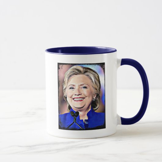 Hilary Clinton Memorabilia Keepake Tasse (Rechts)