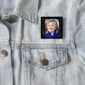 Hilary Clinton Memorabilia - Schaltfläche für digi Button (Beispiel)