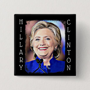Hilary Clinton Memorabilia - Schaltfläche für digi Button