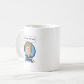 Hilary Clinton Wahl 2016 Kaffeetasse (Vorderseite Links)