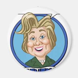 Hilary Clinton Wahl 2016 Magnet