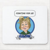 Hilary Clinton Wahl 2016 Mousepad (Vorne)