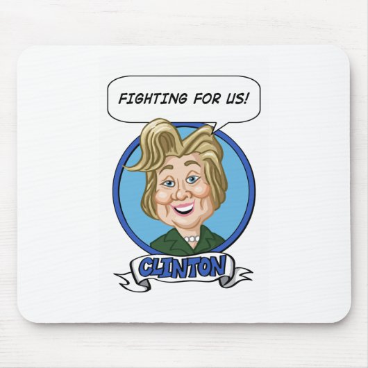 Hilary Clinton Wahl 2016 Mousepad (Vorne)