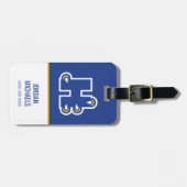 Hilbert College H Gepäckanhänger (Vorderseite horizontal)